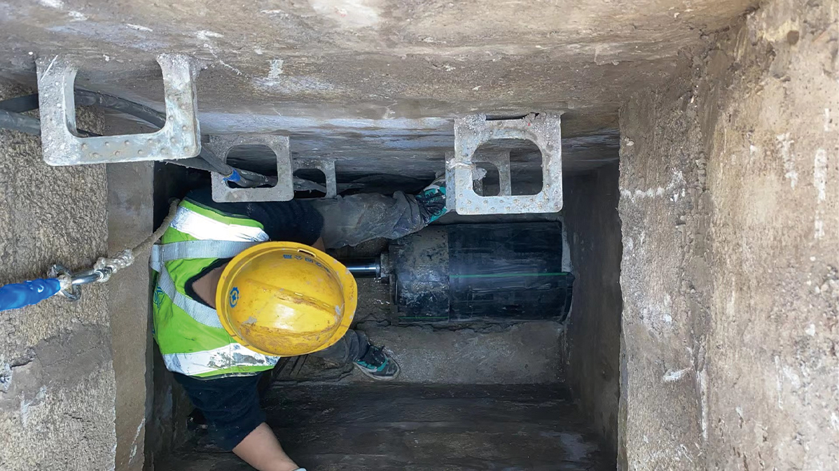 康马HDPE短管内衬法